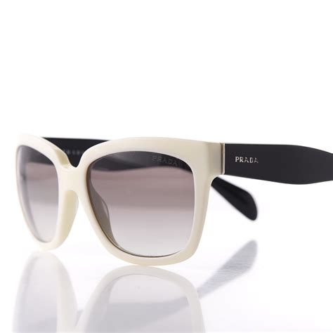 prada sunglasses black and white frame|prada sunglasses cheapest prices.